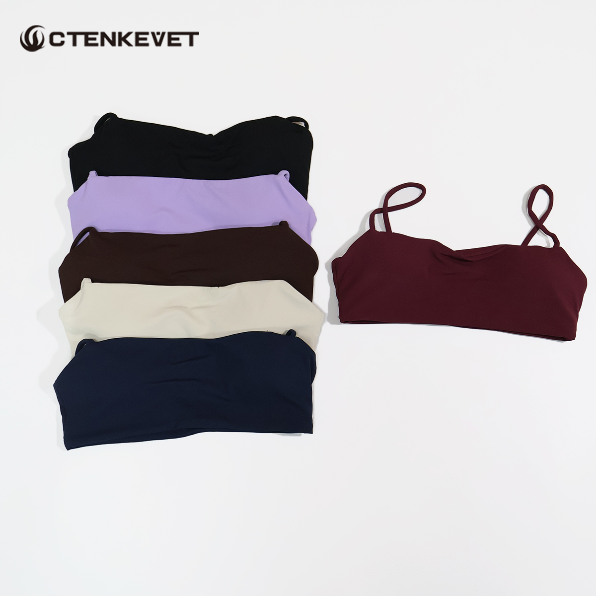 Push Up Bra Padded - Ctenkevet Neuer, schnell trocknender Yoga-BH für