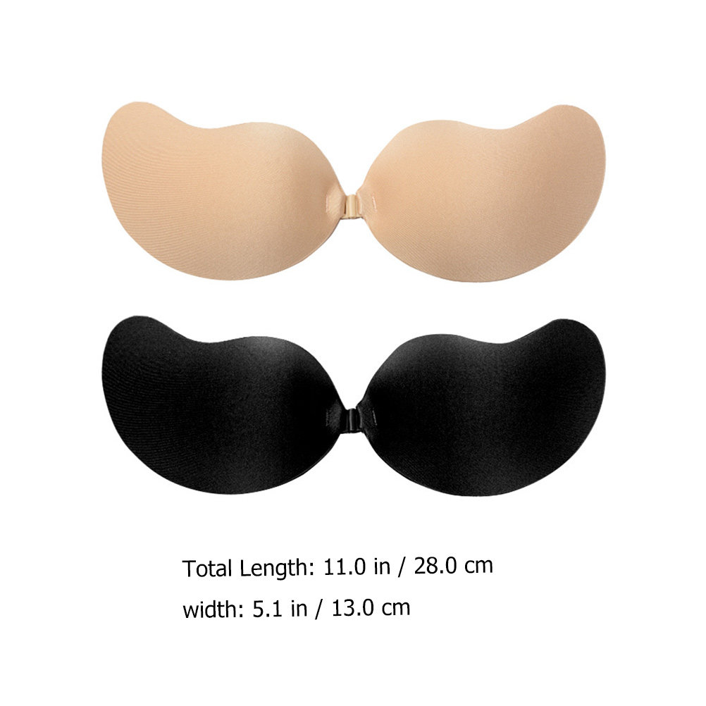 2 Stück unsichtbares, selbstkl – Strapless Bra Backless Bewertung und Preis