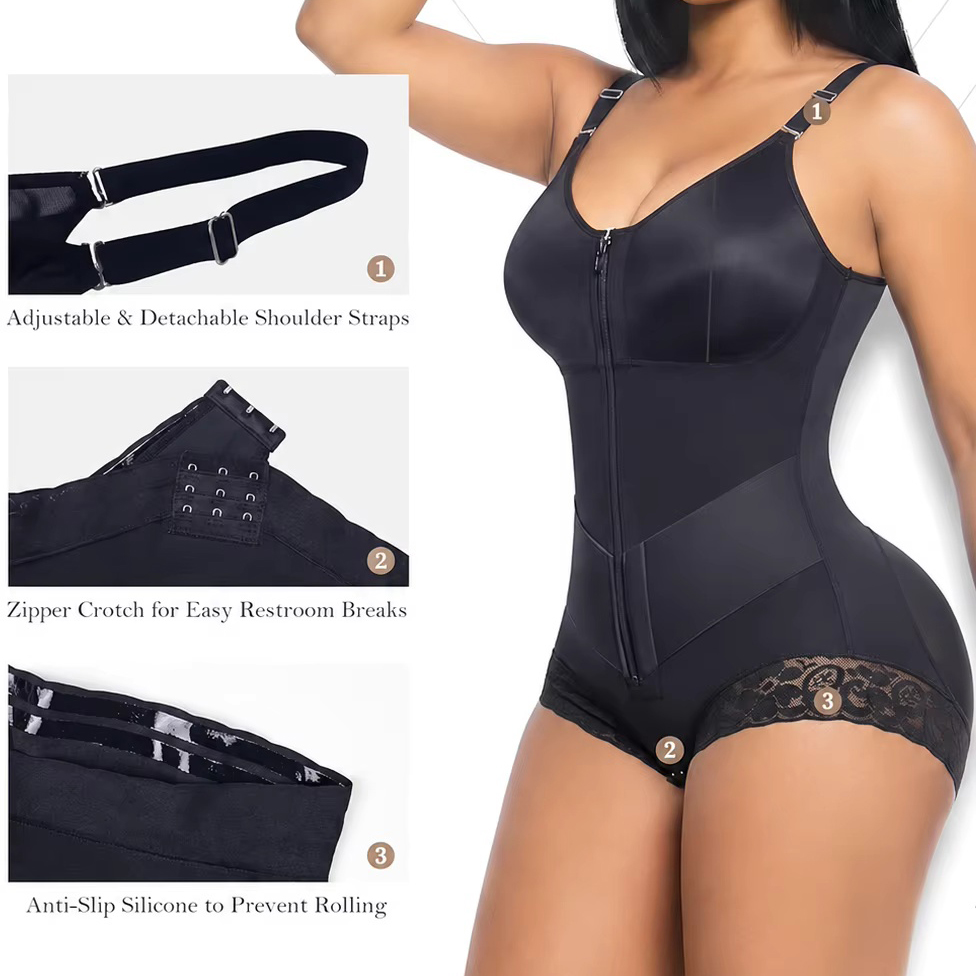 Bauchkontroll-Shapewear mit Ve – Shapewear Bodysuit Firm Bewertung und Preis